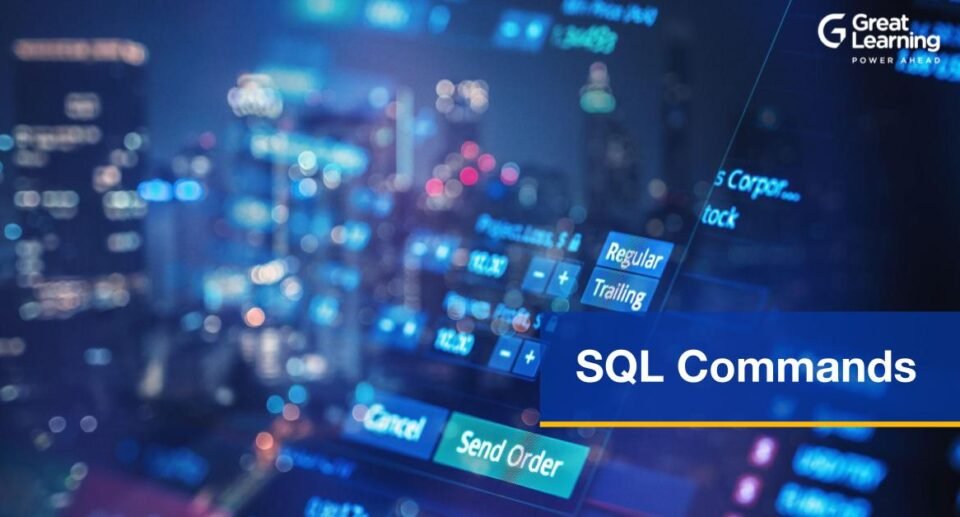 SQL Commands (DDL, DML, DCL, TCL, DQL): Types, Syntax, and Examples