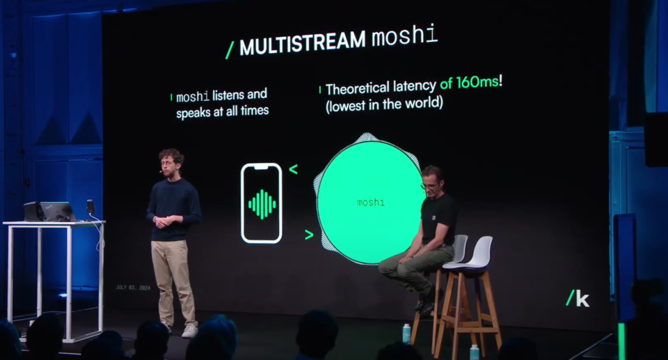 French AI lab Kyutai unveils conversational AI assistant Moshi, plans open-source release