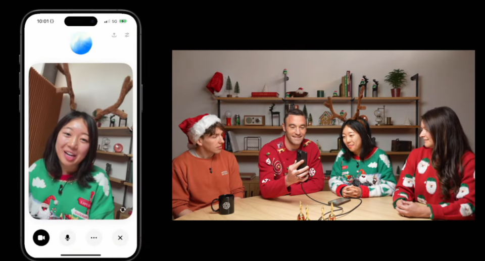 OpenAI adds live video and screen sharing to Advanced Voice Mode