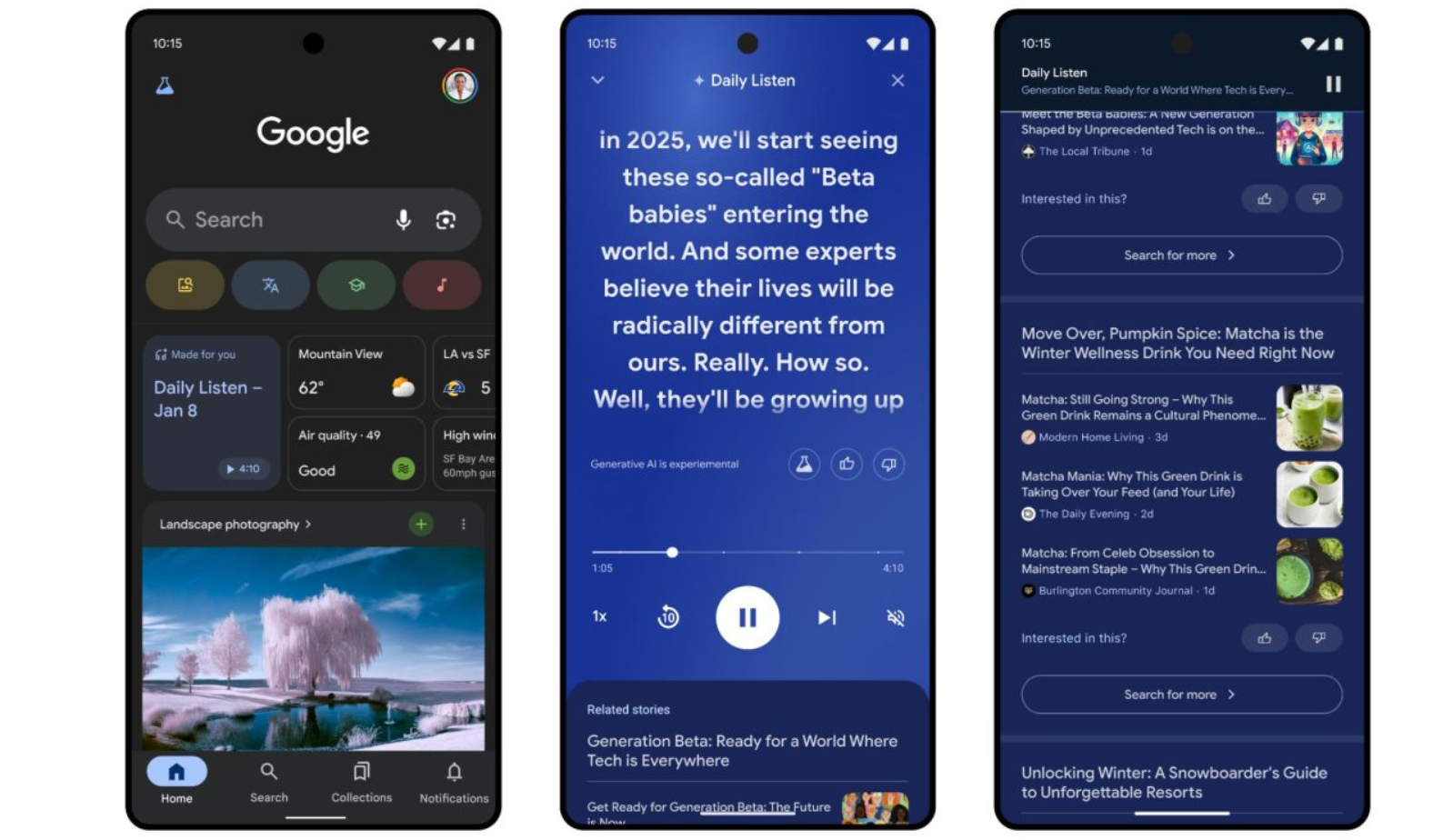 Google’s AI-powered ‘Daily Listen’ feature creates personalized podcast summaries in Discover feed