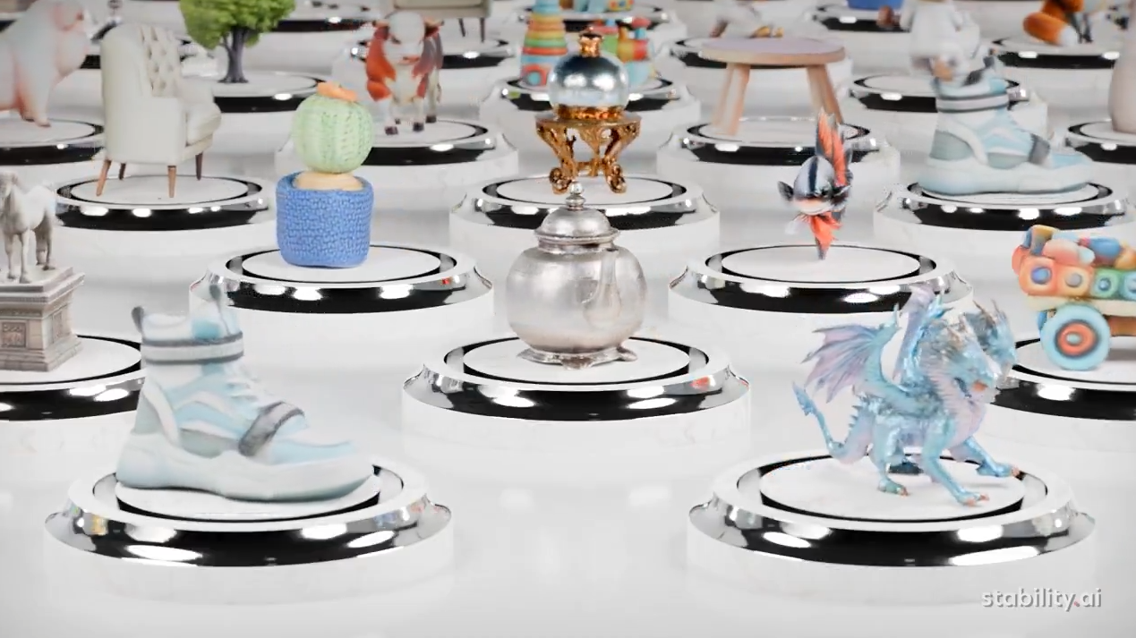 Stability AI’s new 3D model aims for real-time generation