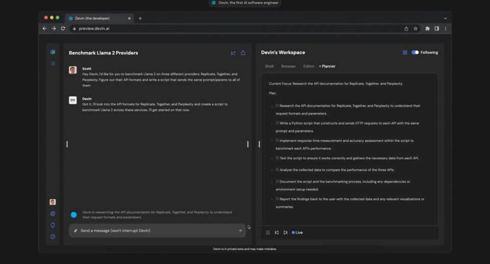 AI coding startup Cognition AI behind Devin hits  billion valuation