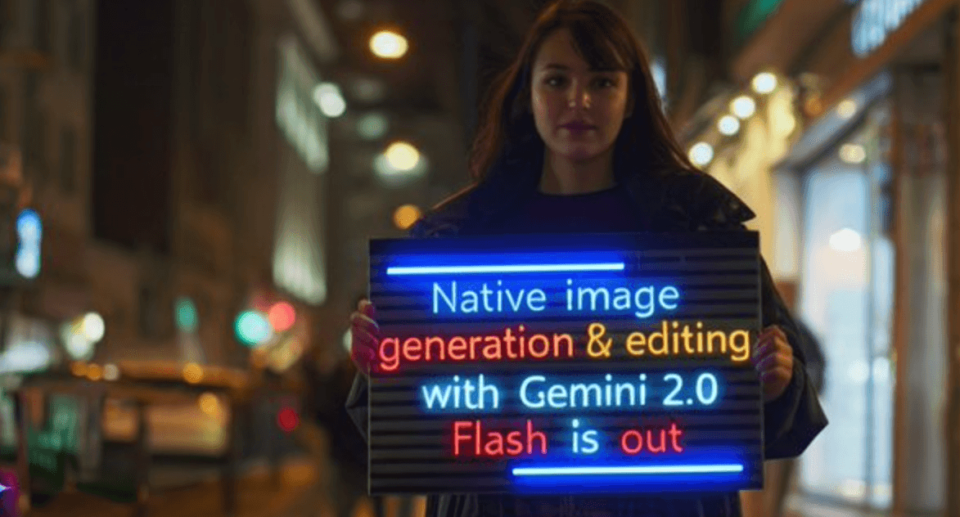 Google adds native image generation to Gemini language models