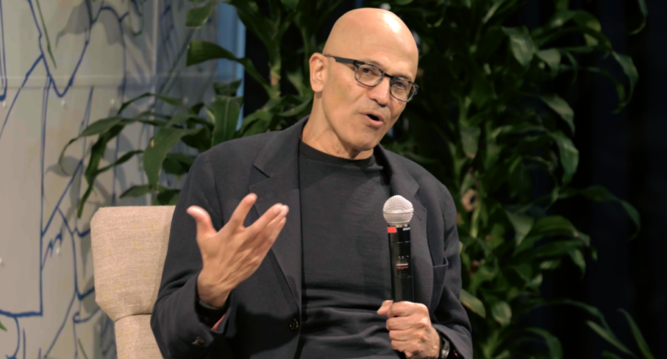 Microsoft CEO Satya Nadella says AI models “are getting commoditized”