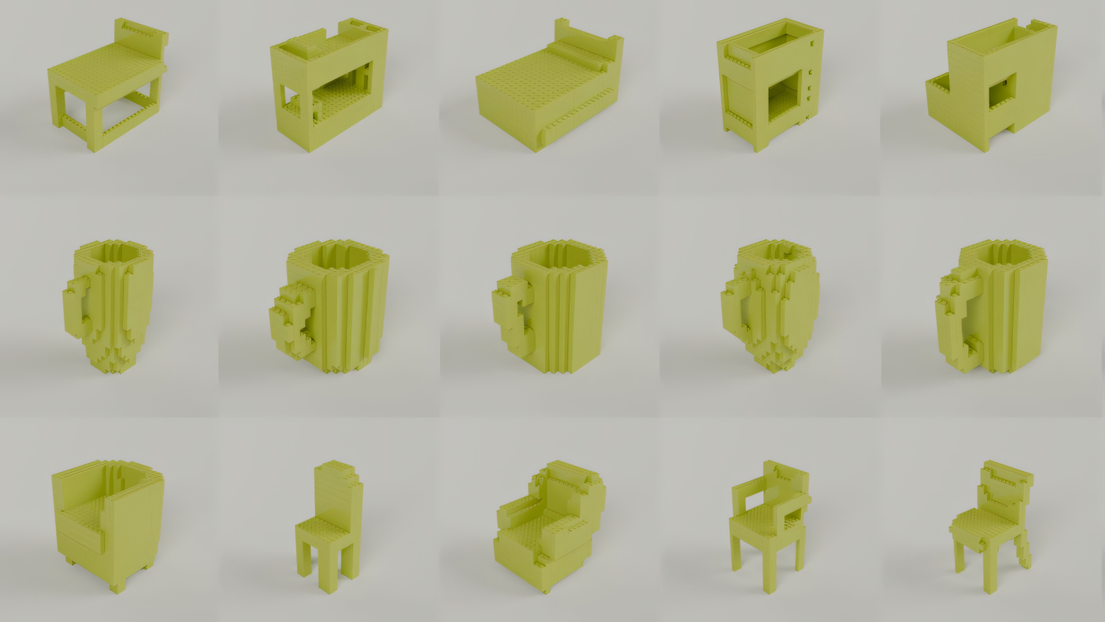 LegoGPT generates buildable Lego models from text descriptions